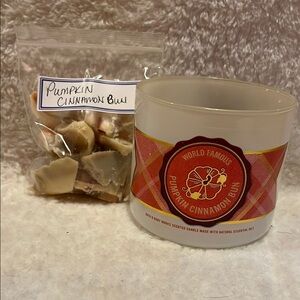 Bath and Body Works Pumpkin Cinnamon Bun Leftover Wax Melts